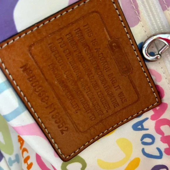 EUC - Coach Purse - Multicolor - Picture 3 of 5